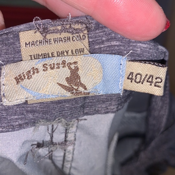 NWT Young USA High Surf grey swim trunks - Picture 7 of 7